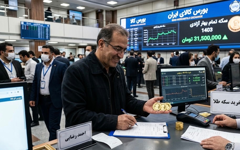 خرید سکه طلا از بورس چیست؟