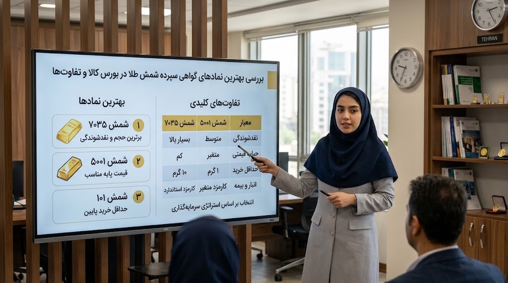 بهترین نمادهای گواهی سپرده شمش طلا در بورس و تفاوت آن‌ها