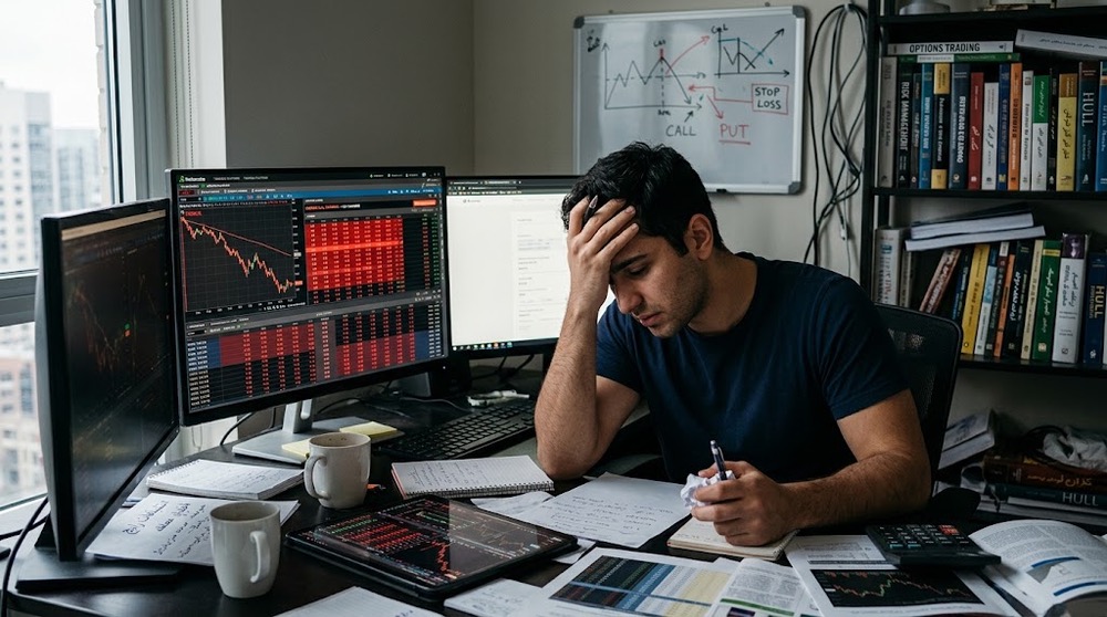 اشتباهات رایج مبتدیان در بازار اختیار معامله و راه های جلوگیری از کال مارجین