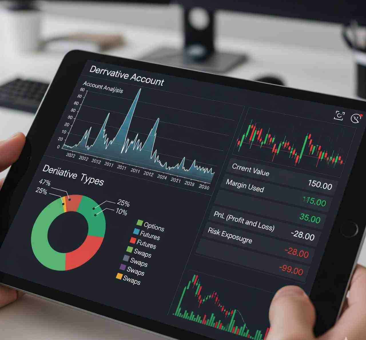 بررسی وضعیت حساب مشتقه