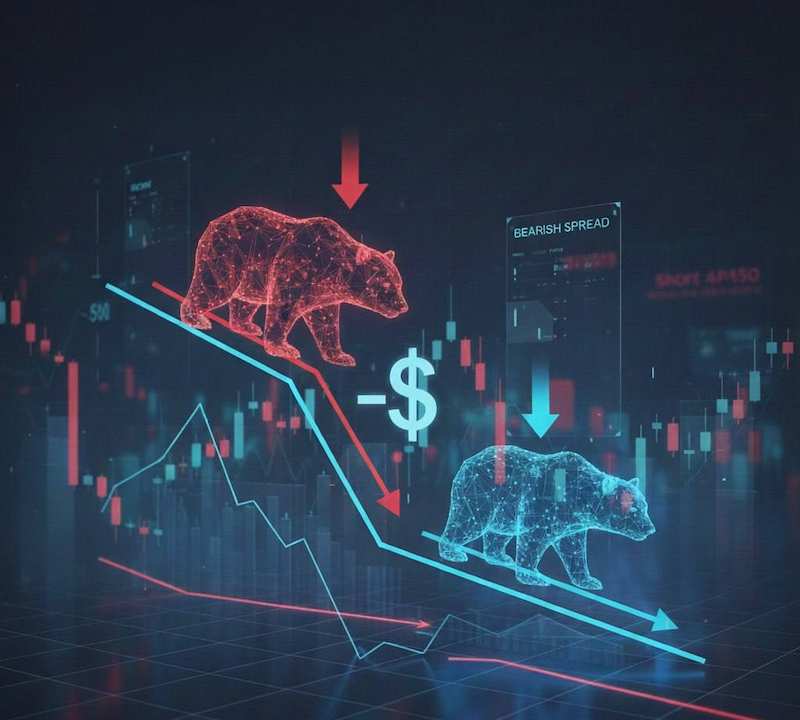 استراتژی اسپرد فروش نزولی ( Bear put spread) چیست؟