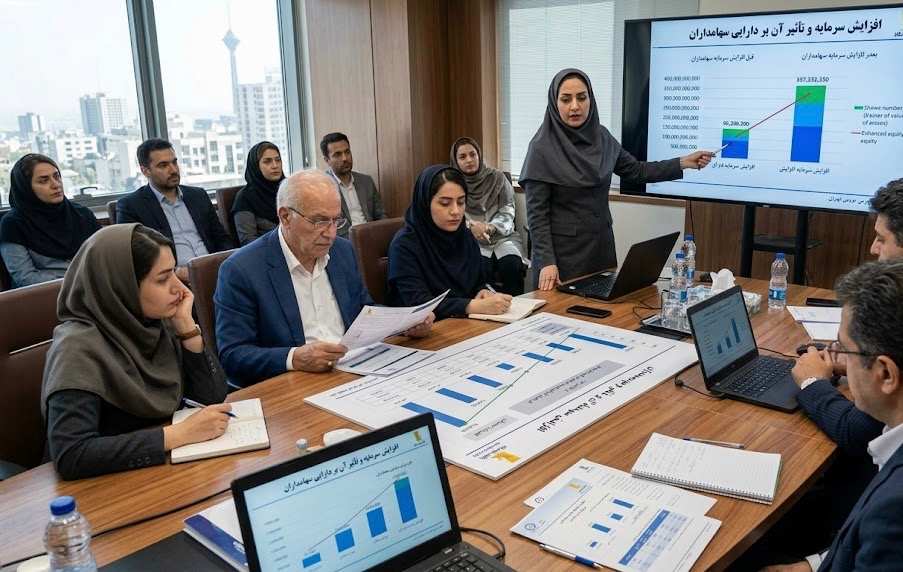 افزایش سرمایه چیست و چه تاثیری بر دارایی سهامداران دارد؟